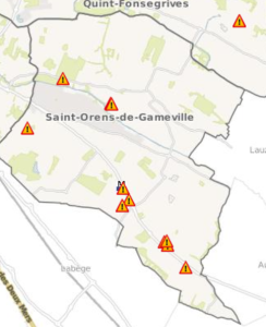 Carte travaux